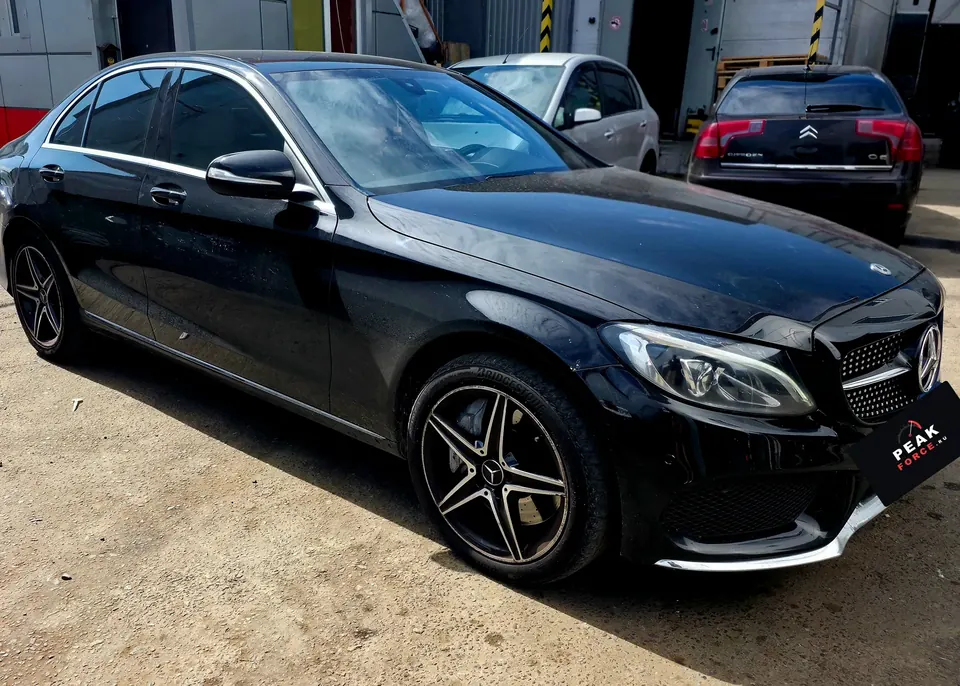 Mercedes C-class W205 C180 M274 E16 — чип-тюнинг Stage 1, PEAKFORCE