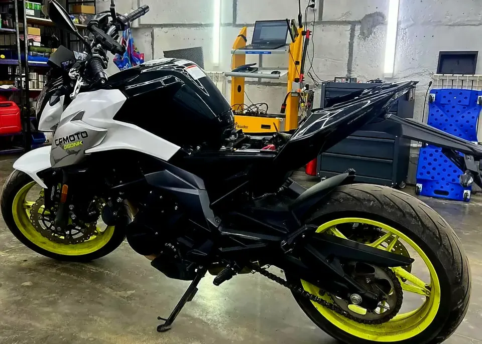 CF Moto 650NK 650 см³ — чип-тюнинг Stage 1, PEAKFORCE